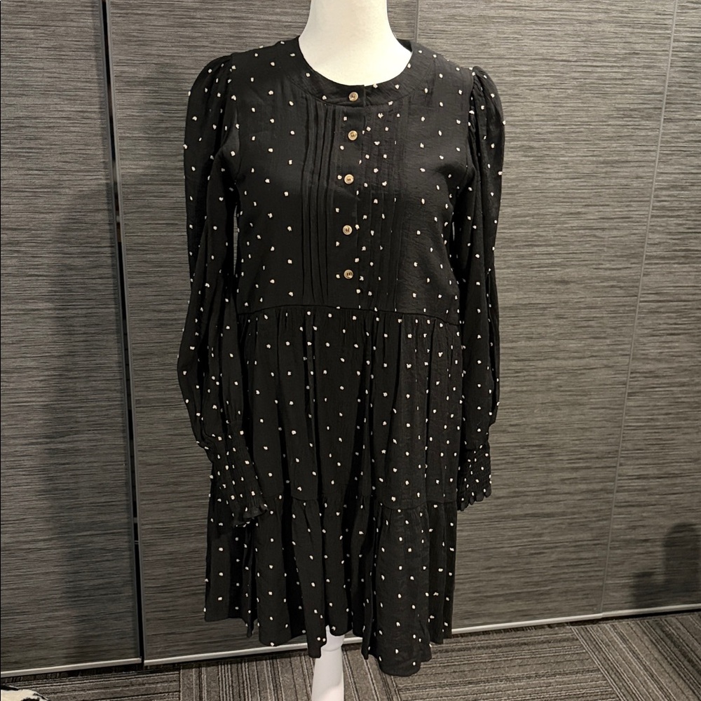 Blu Pepper Long Sleeve Dress NWT